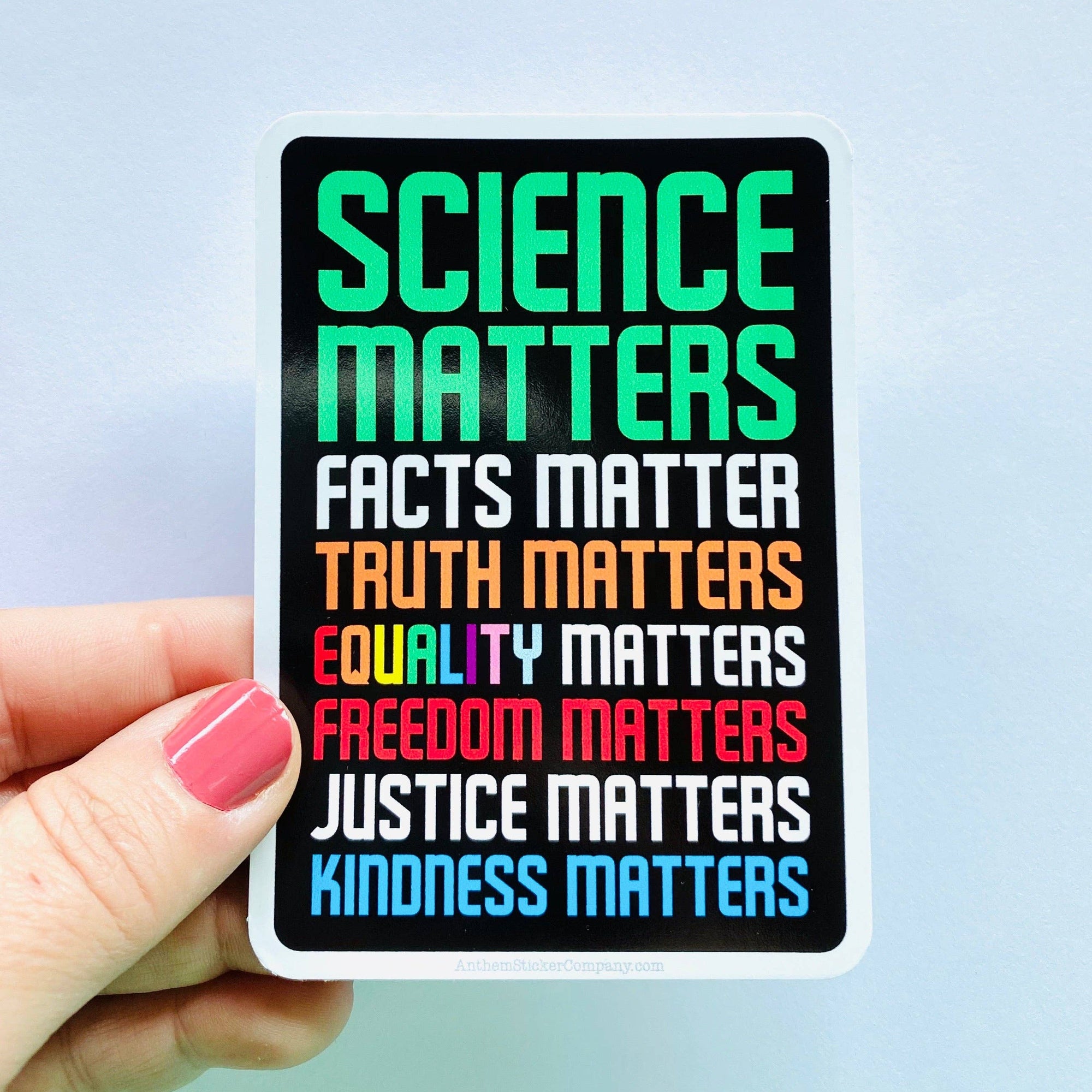 Science matters sticker
