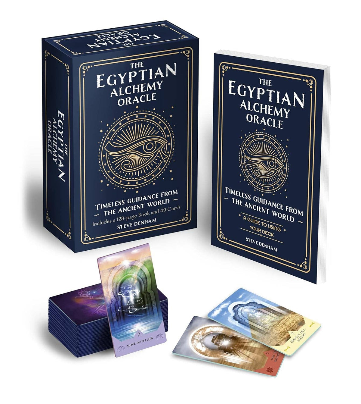 Egyptian Alchemy Oracle Book &amp; Card Deck (Arcturus Oracle Kit)