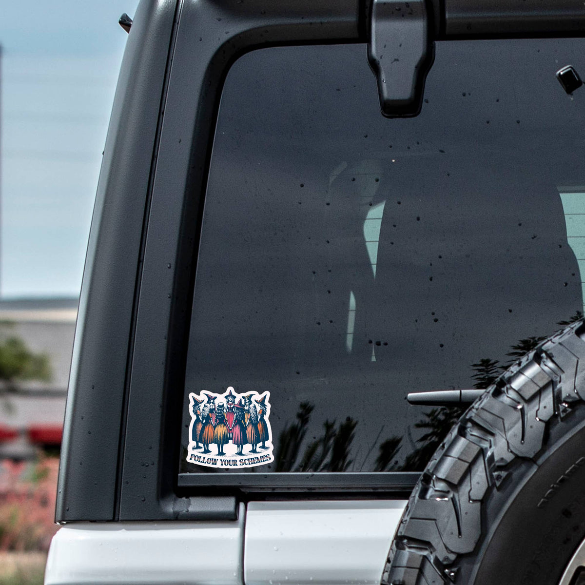 Girl Gang Funny Retro Vintage High Quality Vinyl Sticker