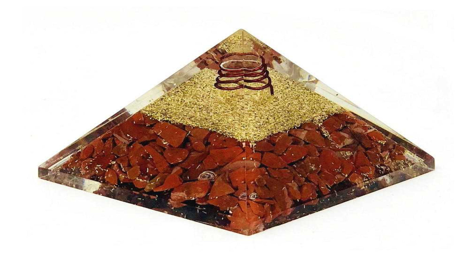 Orgone Energy Pyramid Carnelian