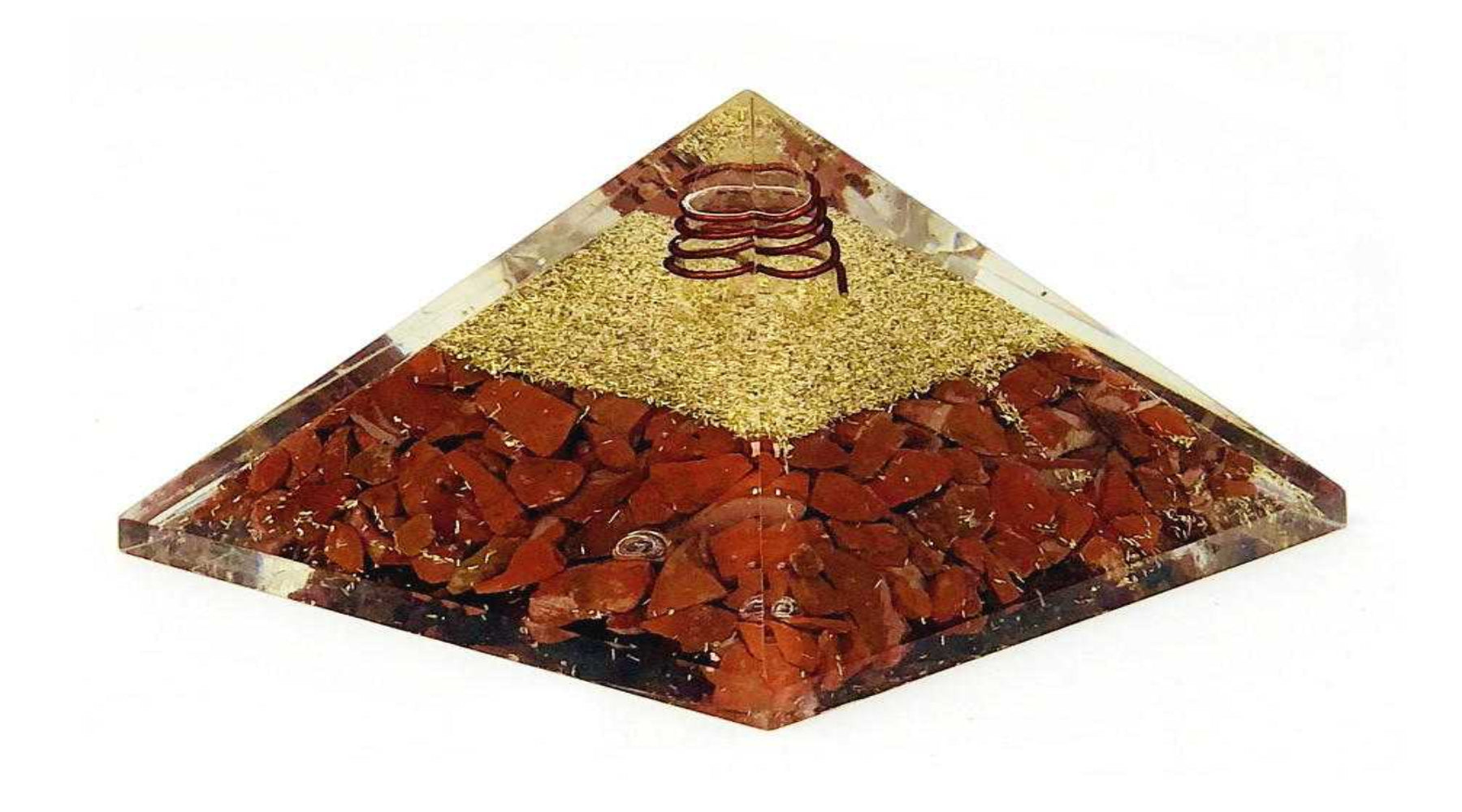 Orgone Energy Pyramid Carnelian