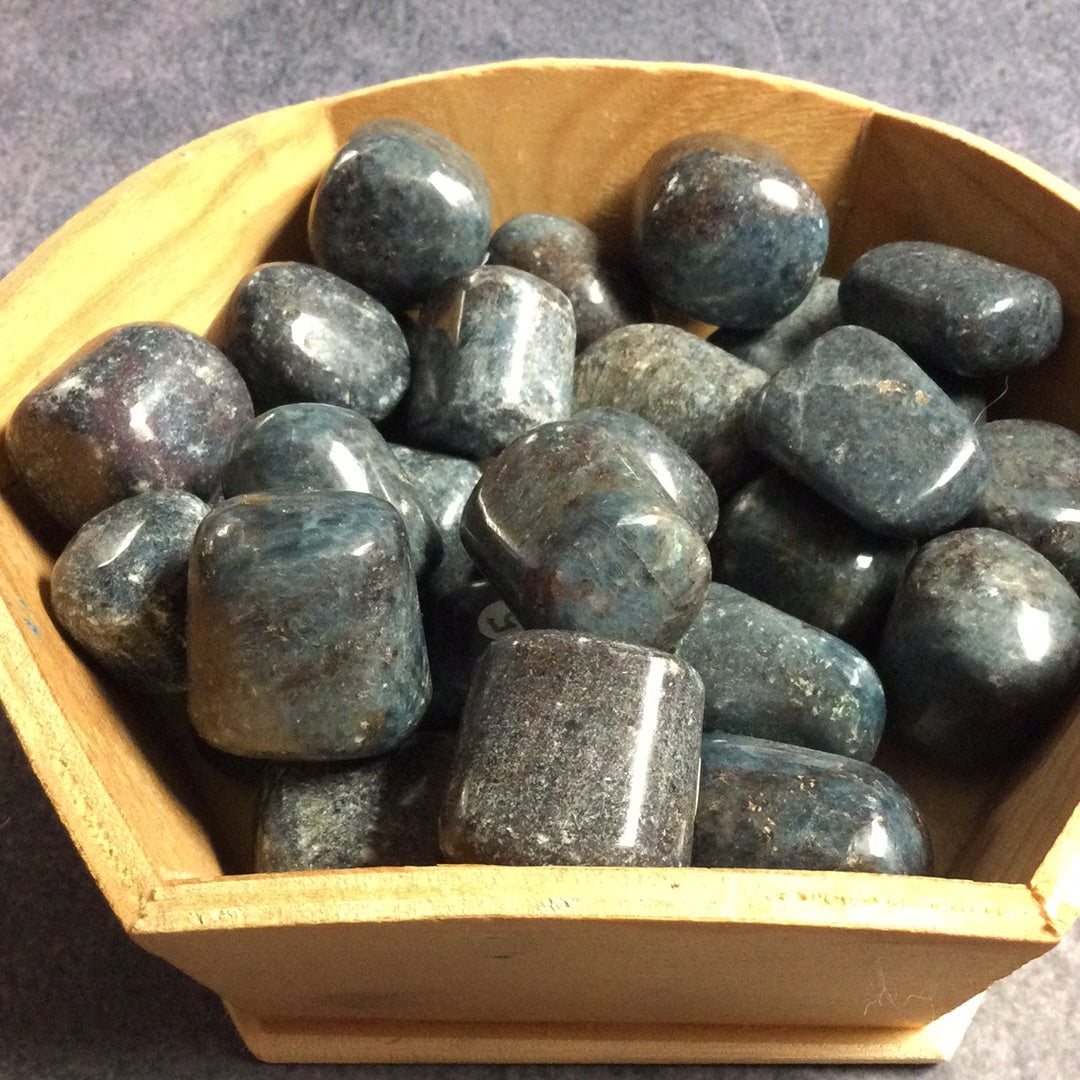 Blue-Green Kyanite Tumbled