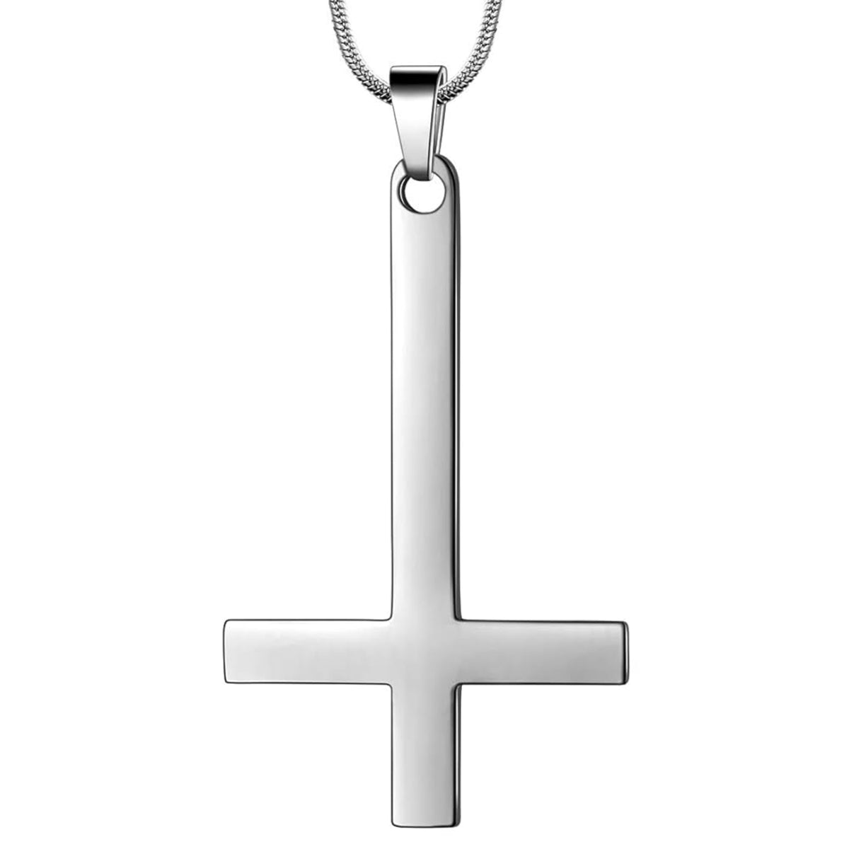 Upside-Down Cross Necklace