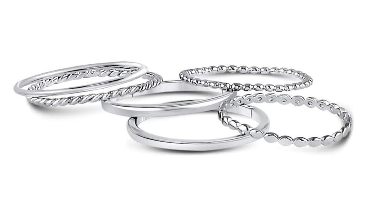 Tiny Moon Phases Ring