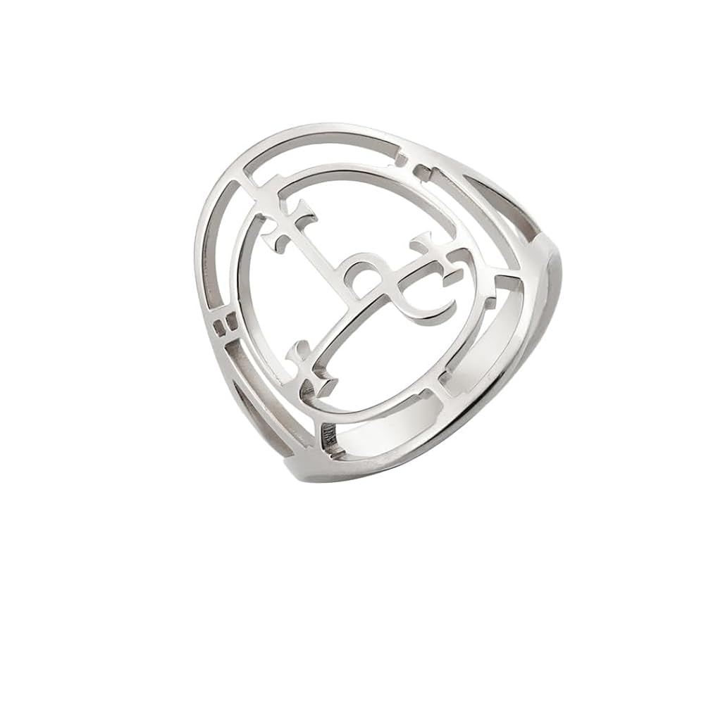 Lilith Sigil Stainless Steel Ring