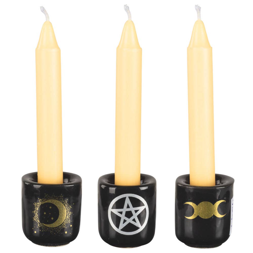 MINI CANDLE HOLDERS WITH DESIGN