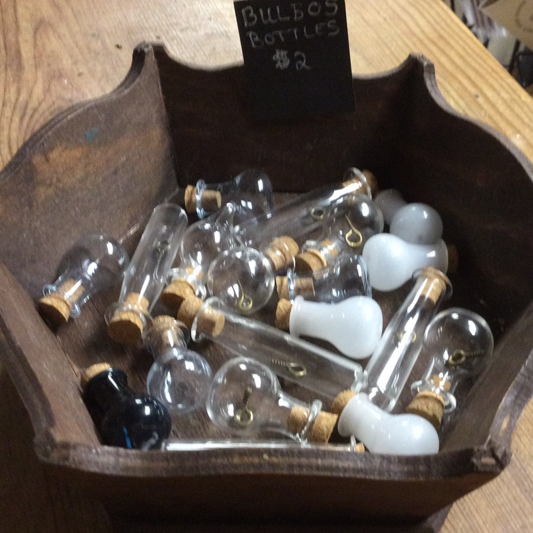Glass Bottles with Cork Top