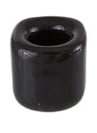 Black Small Ceramic Spell Candle Holder