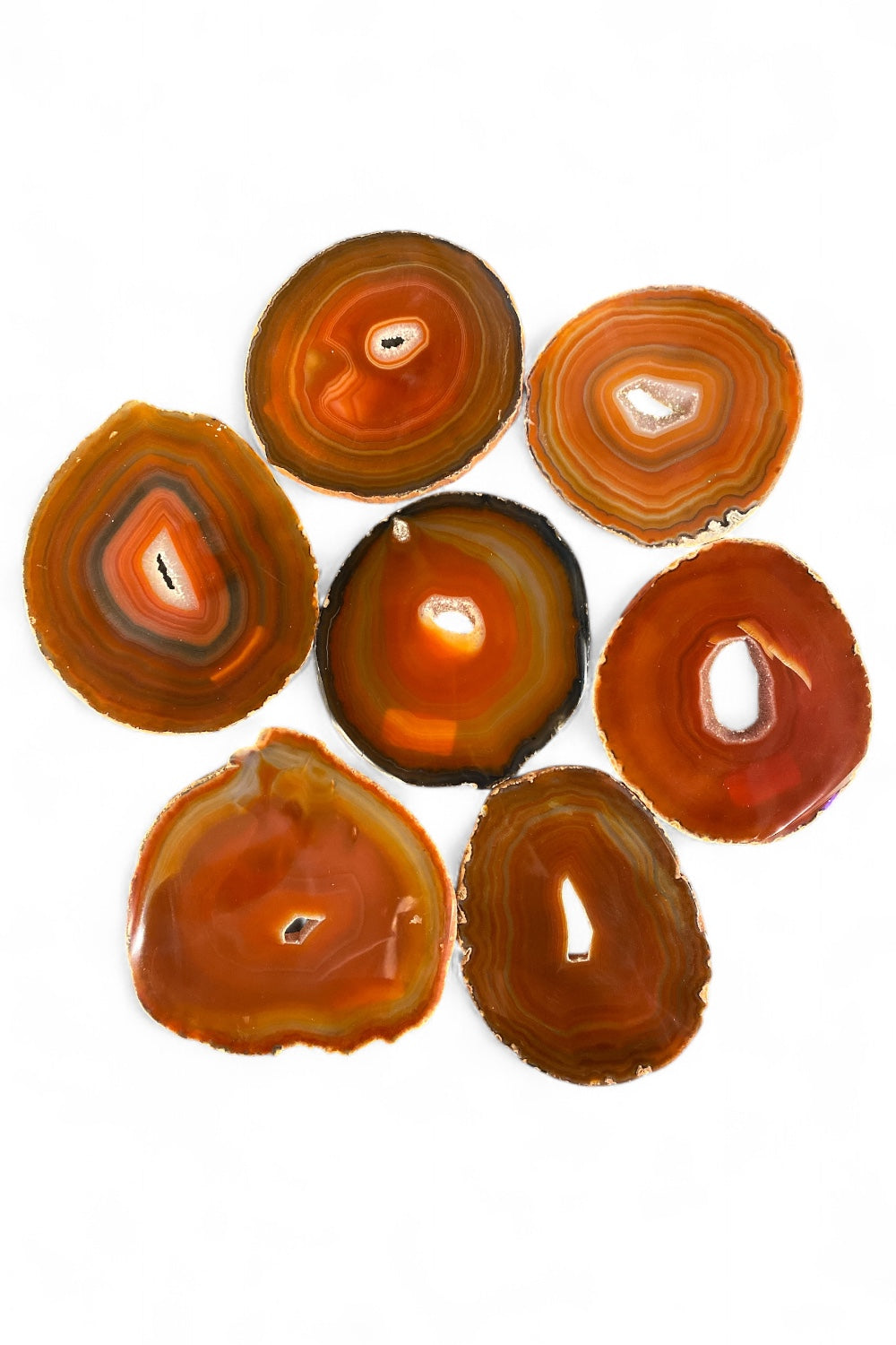 Carnelian Agate Slice Medium