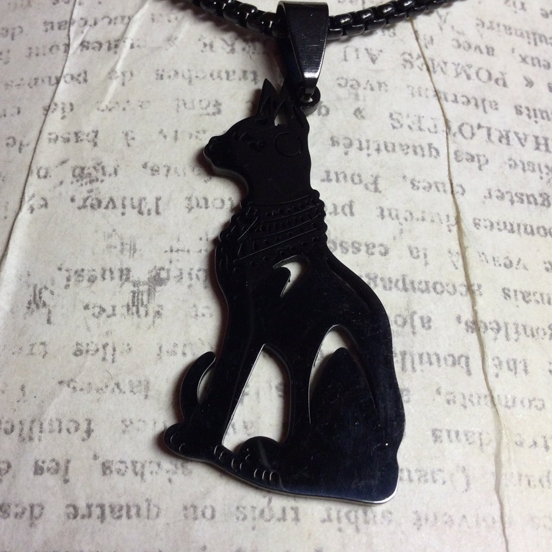 Bastet Stainless Steel Pendant