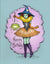 Happy Birthday Witch! - Blank Greeting Card 4.5  X 6.5 "