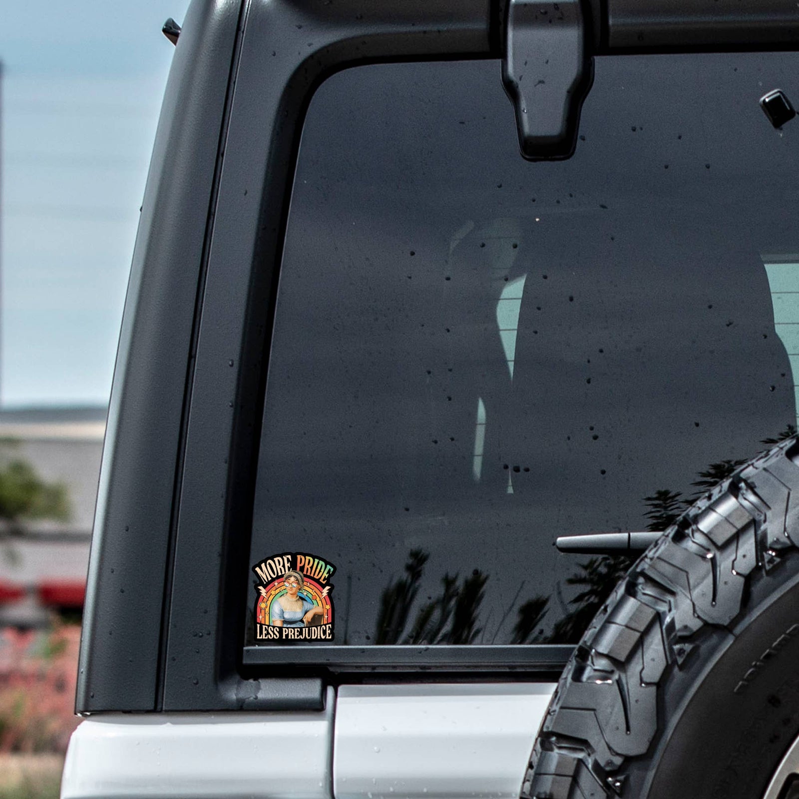 Austen LGBTQ Rights Pride Equality High Quality Vinyl Sticker