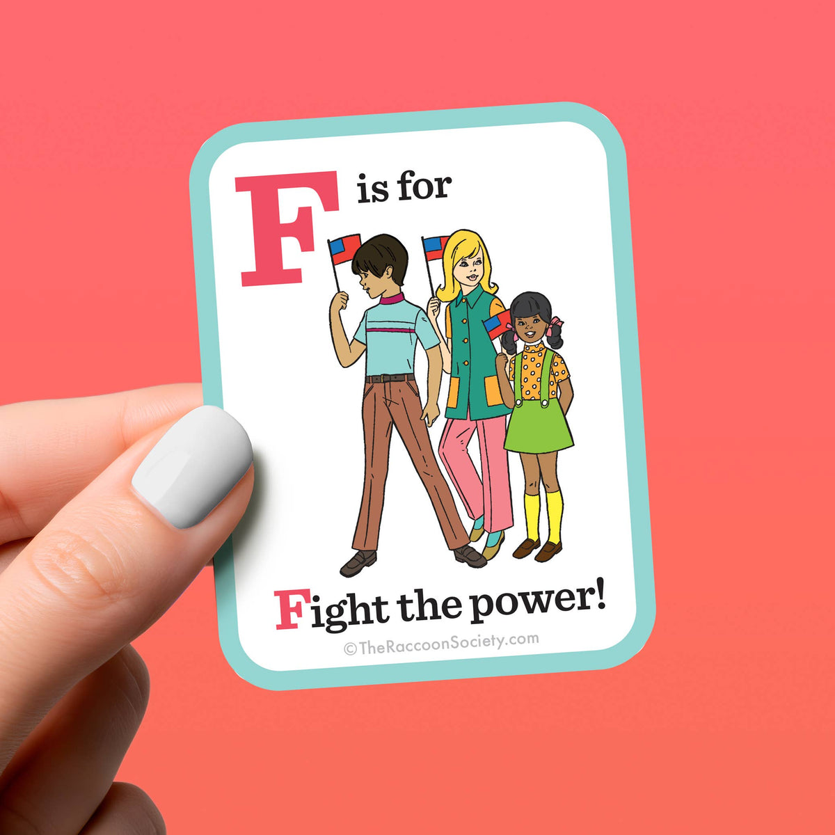Fight the Power! Sticker