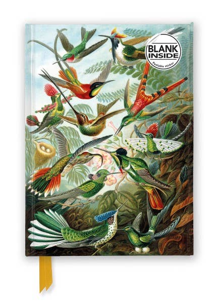 Ernst Haeckel: Hummingbirds Blank Journal