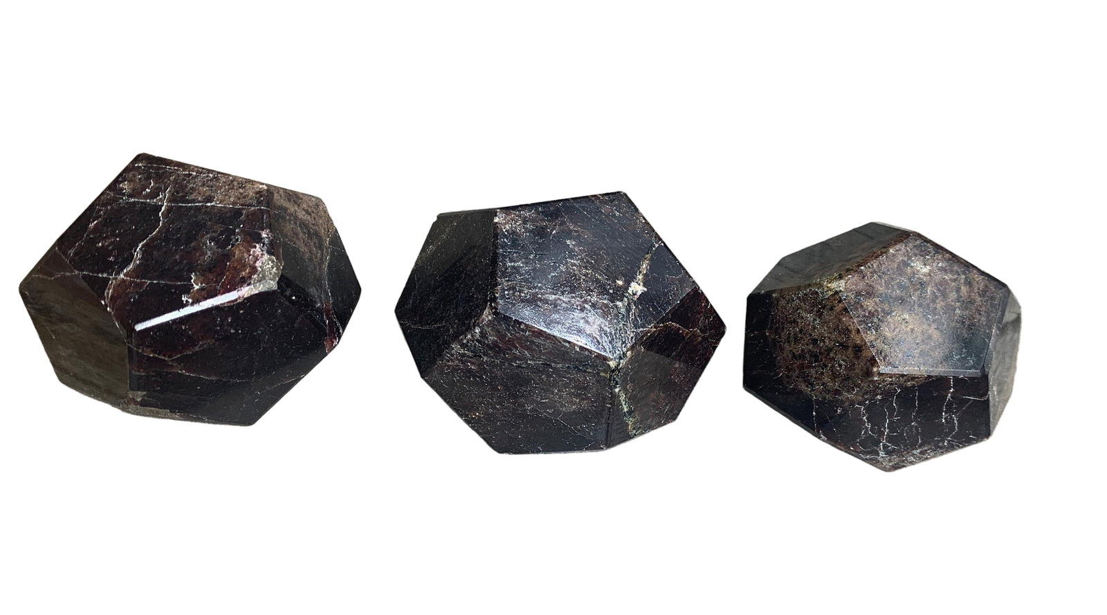 Garnet Faceted Tumbles