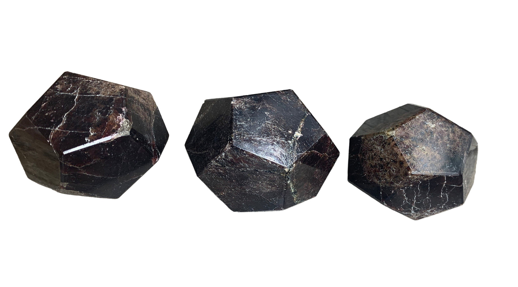 Garnet Faceted Tumbles
