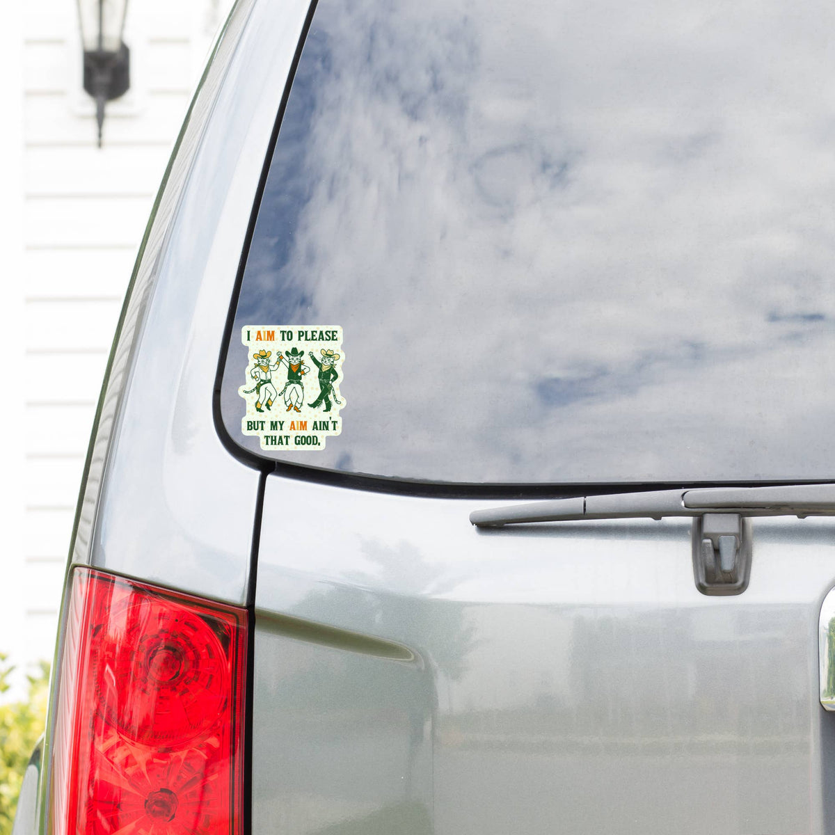 Cowboy Kitties High Quality Vinyl Sticker