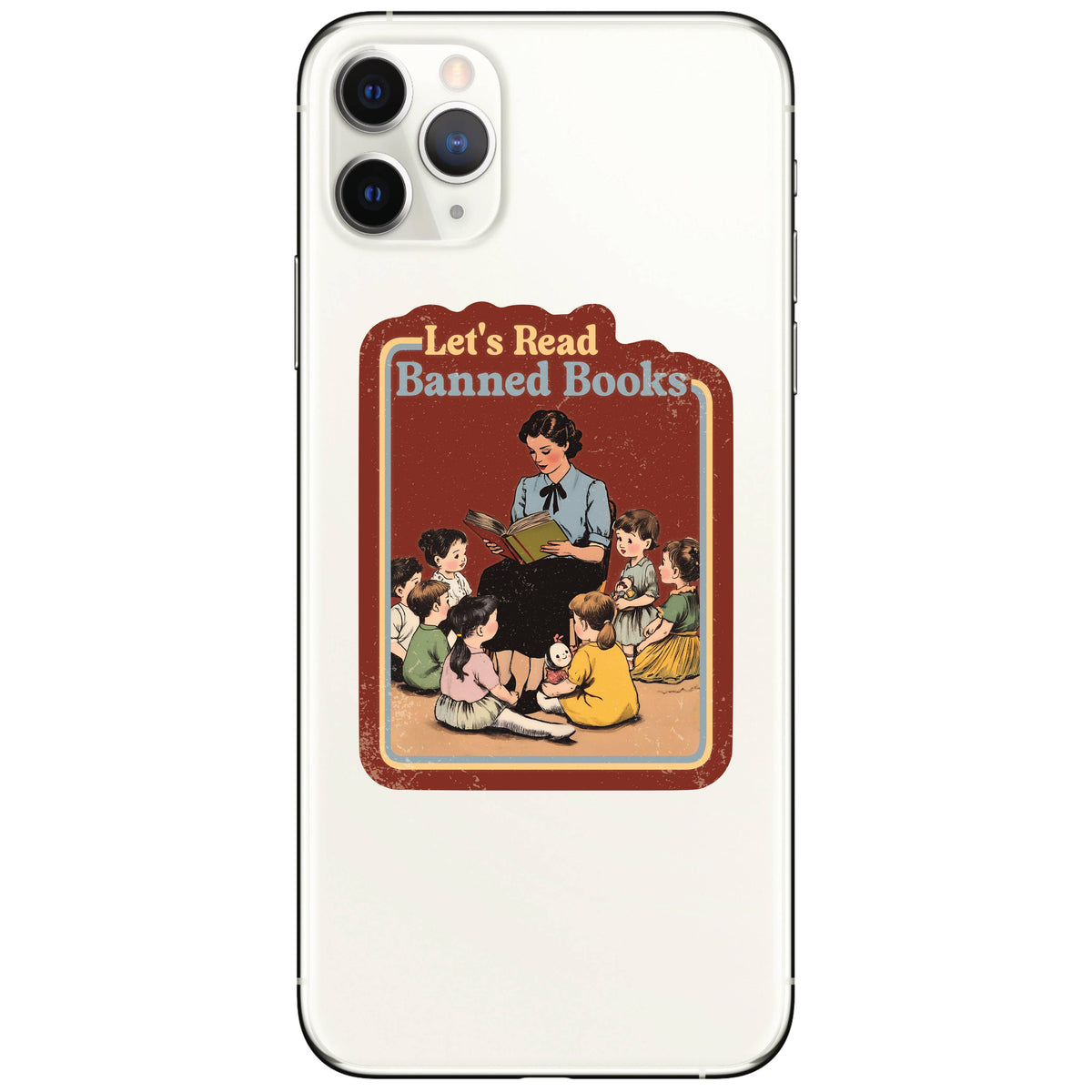 Banned Books High Quality Vinyl Sticker