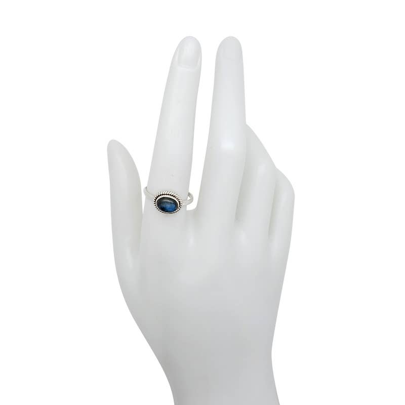 Labradorite Sterling Silver Ring