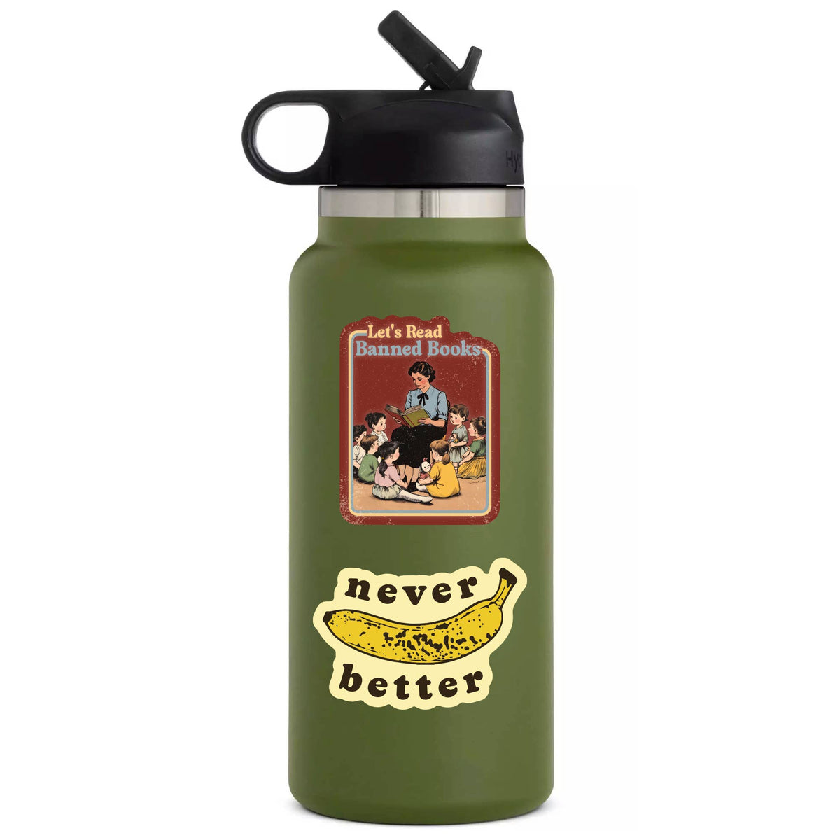 Banned Books High Quality Vinyl Sticker