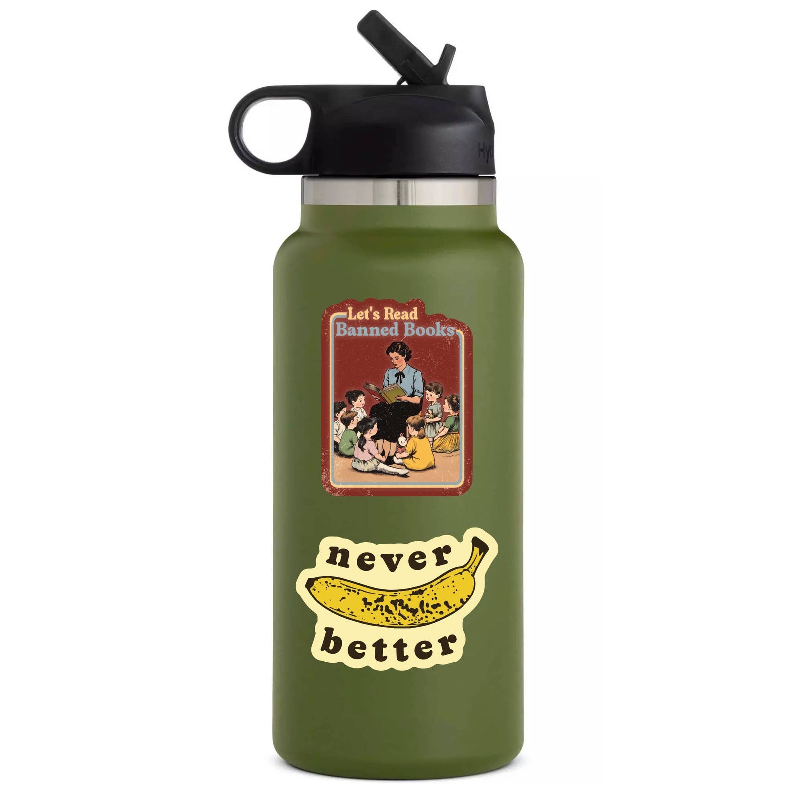 Banned Books High Quality Vinyl Sticker