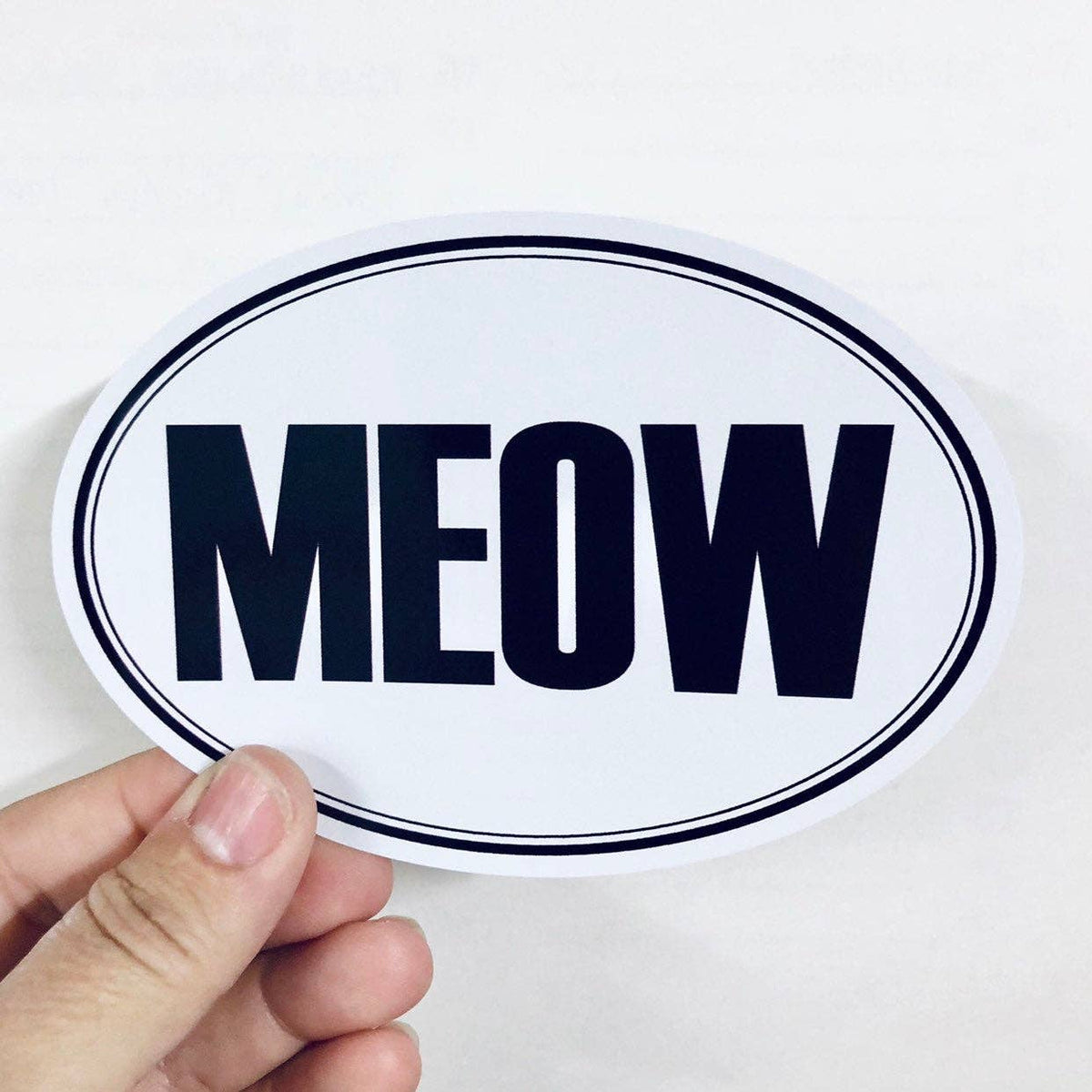 Meow sticker