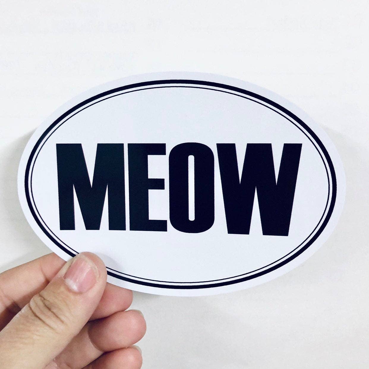 Meow sticker