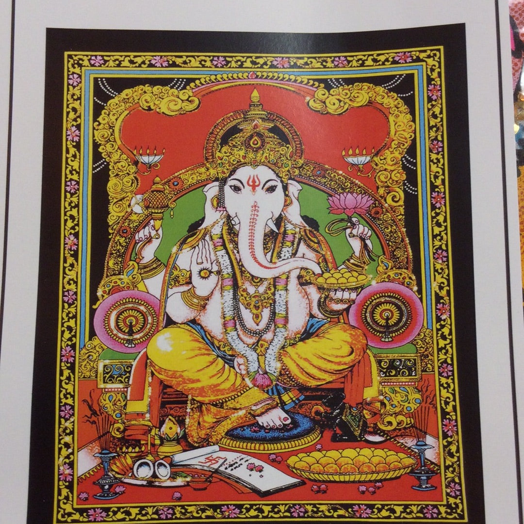 Ganesha Hindu Tapestry 40x30