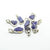 Tanzanite Freeform Sterling Silver Pendant