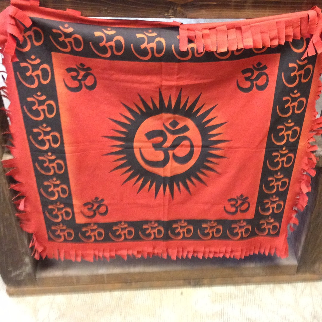 Om Tapestry / Altar Cloth 18x18