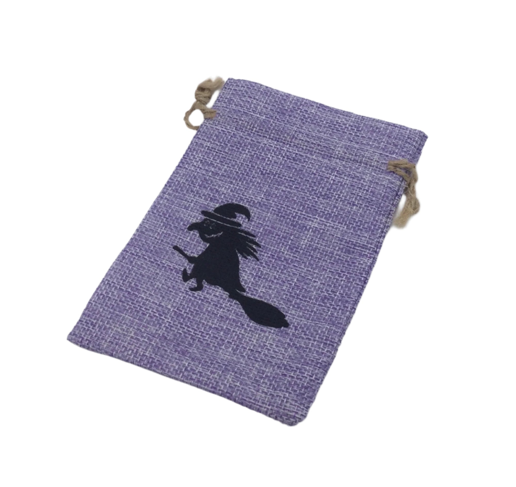 Halloween Burlap Drawstring Bags
