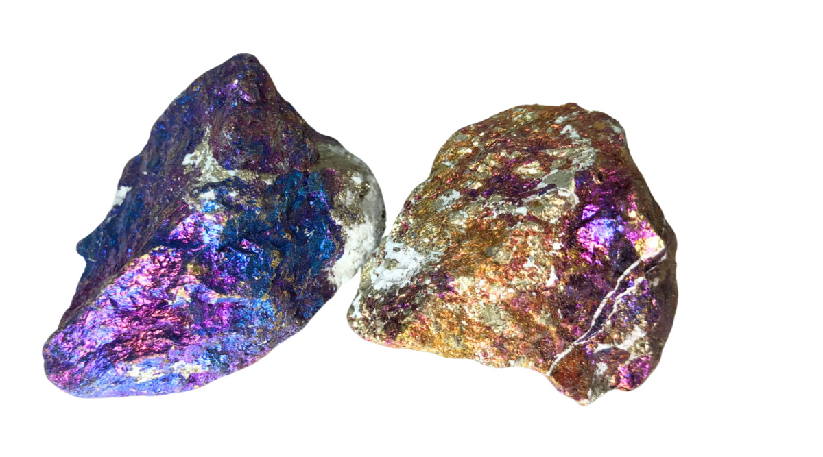 Chalcopyrite Rough - (Peacock Ore)