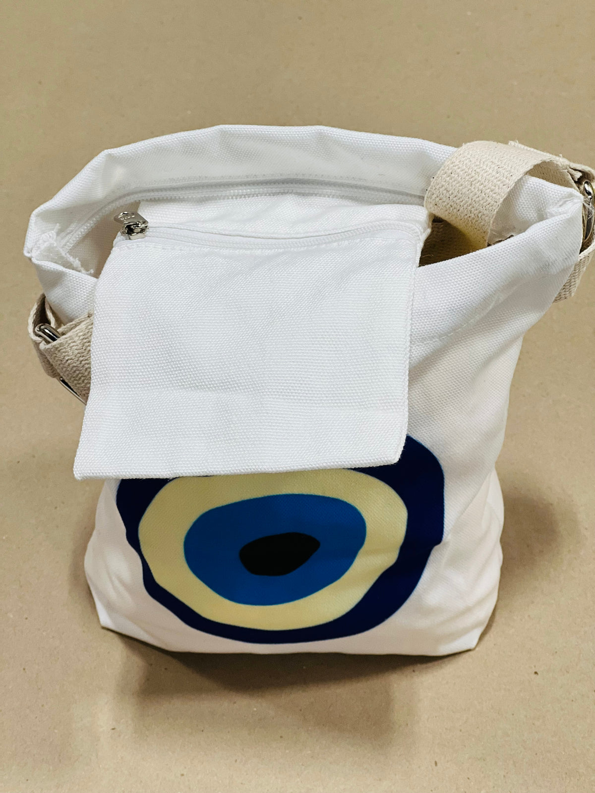 Evil Eye Cross Body Tote Bag