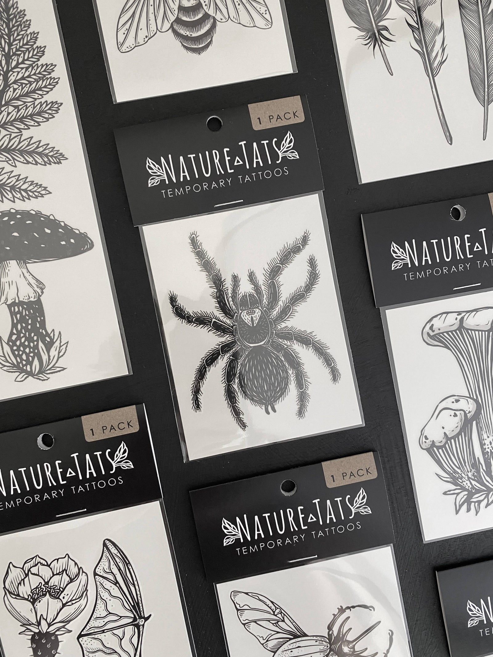Tarantula Temporary Tattoo