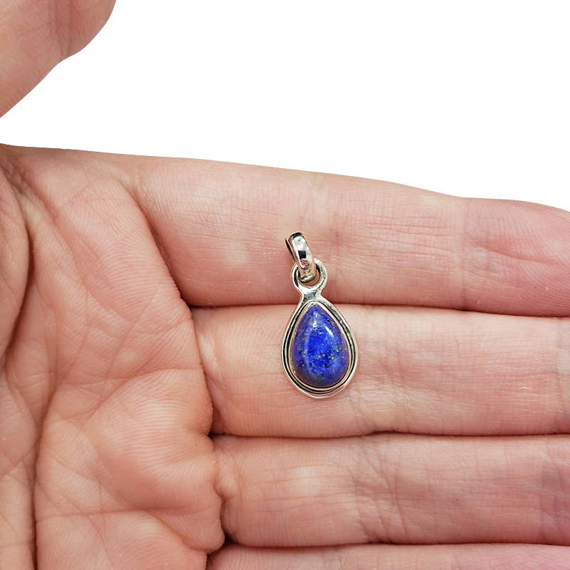 Lapis Sterling Silver Pendant