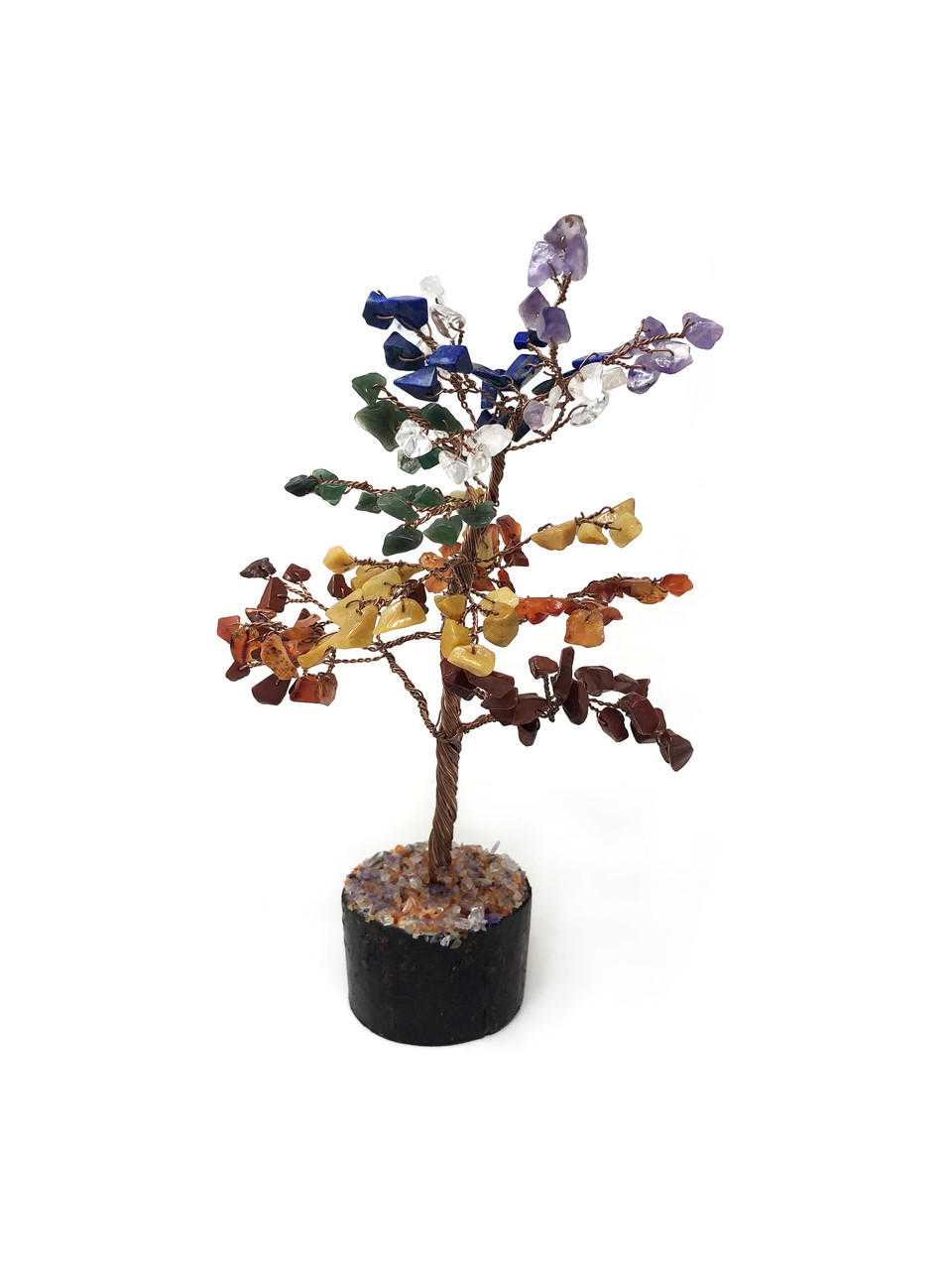 7-Chakras Crystal Chip Tree (7 inch)