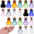 Glass Bottles with Cork Top