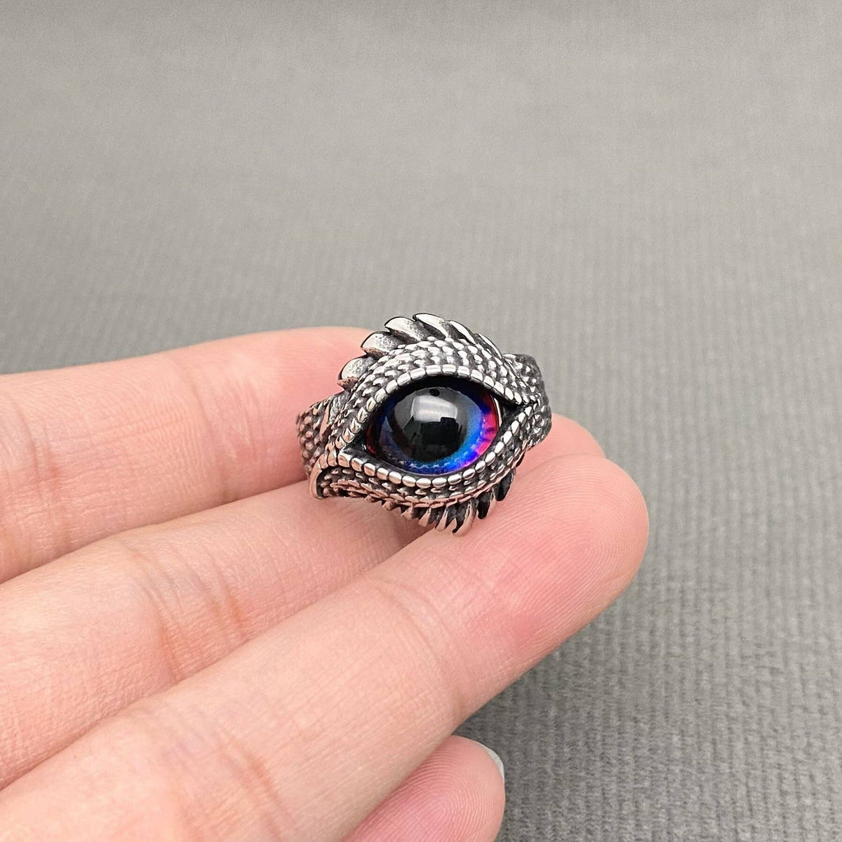 Dragon's Eye Stainless Steel Ring