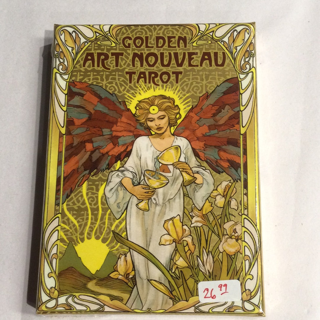 Golden Art Nouveau Tarot (Major Arcana)