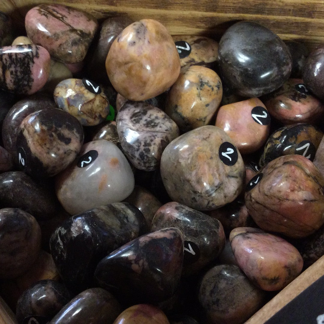 Rhodonite Tumbled