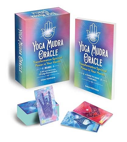 Yoga Mudra Oracle Book &amp; Card Deck: Includes 44 Cards