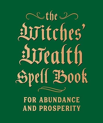 Witches’ Wealth Spell Book for Abundance and Prosperity (mini book)