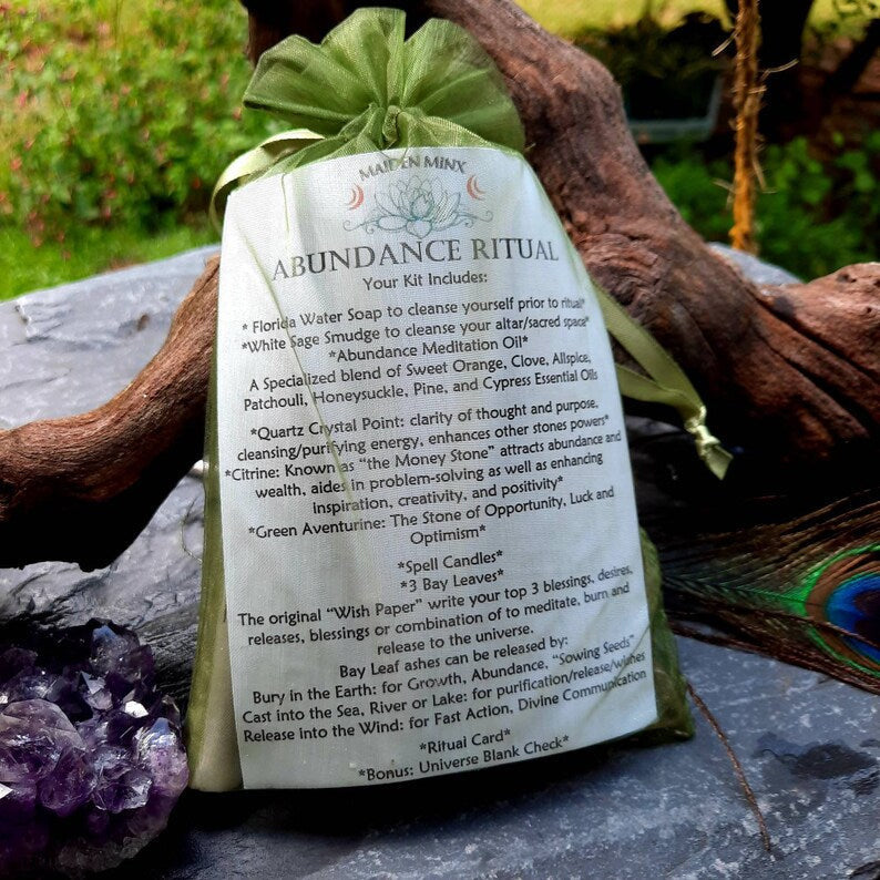Abundance Ritual Kit by Maiden Minx