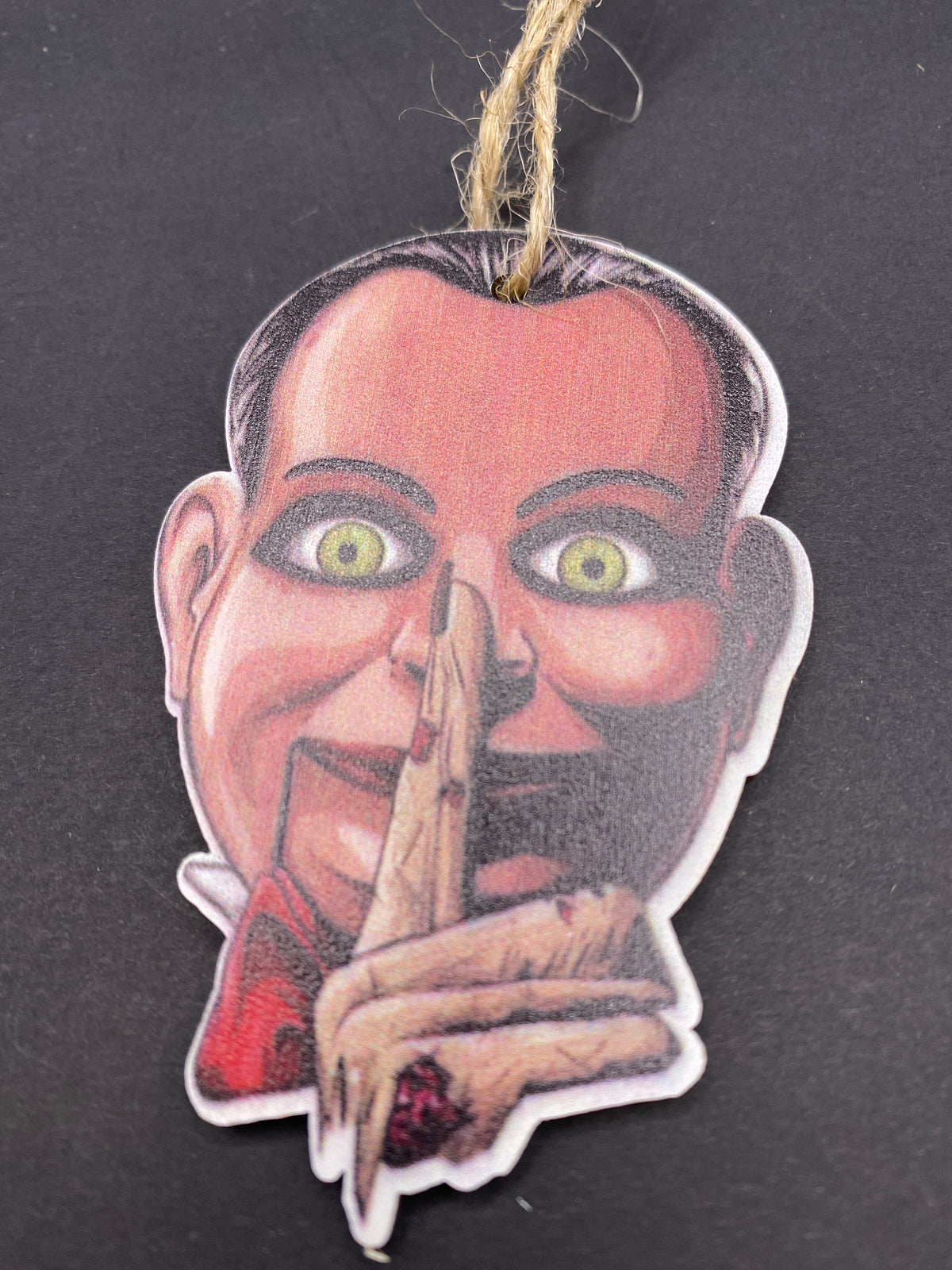 Wooden Horror Icon Ornament