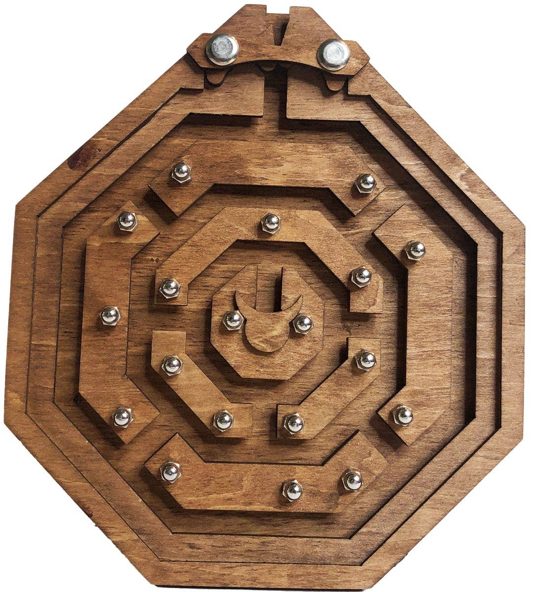 Minotaur's Labyrinth Wooden Brainteaser Puzzle