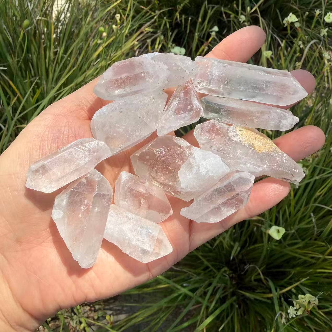 Clear Quartz Points Rough