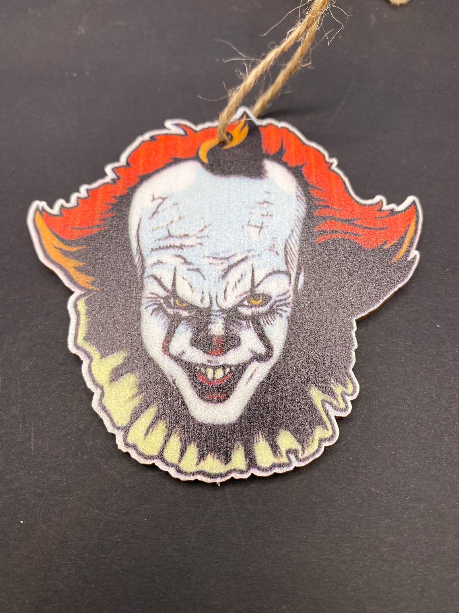 Wooden Horror Icon Ornament