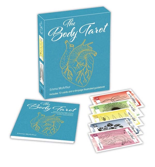 Body Tarot: 72 Cards With 64-page Illustrated Guidebook