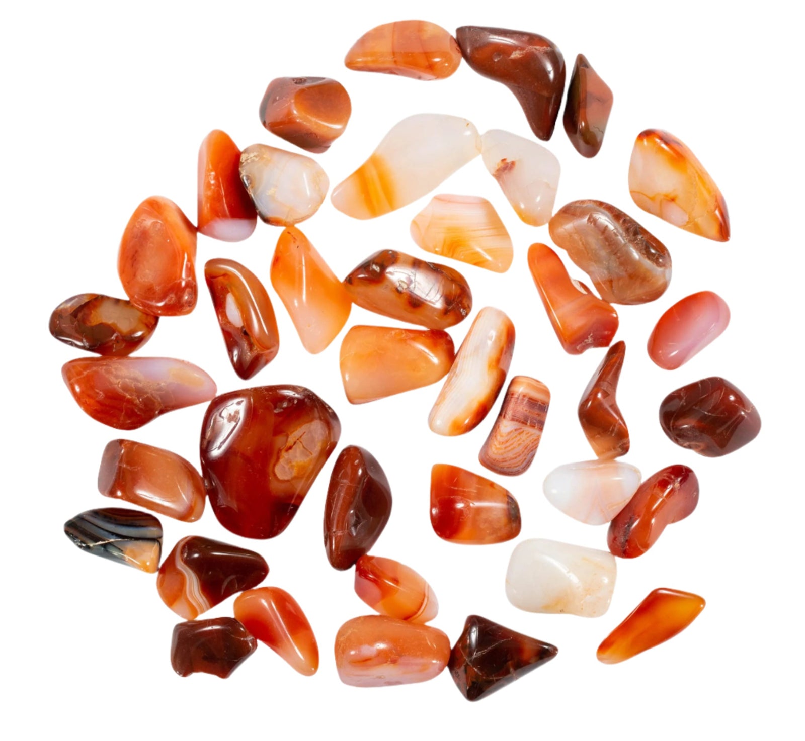 Carnelian Tumbled