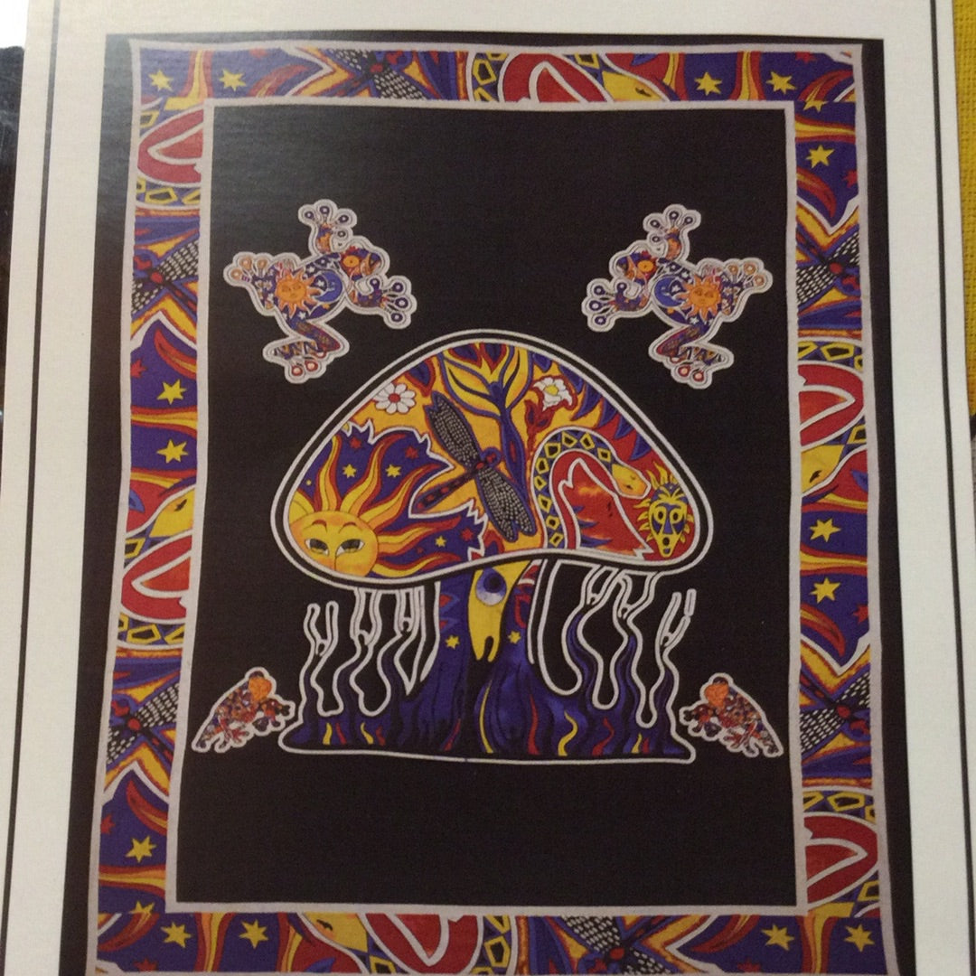 Mushroom Large Tapestry 86x53